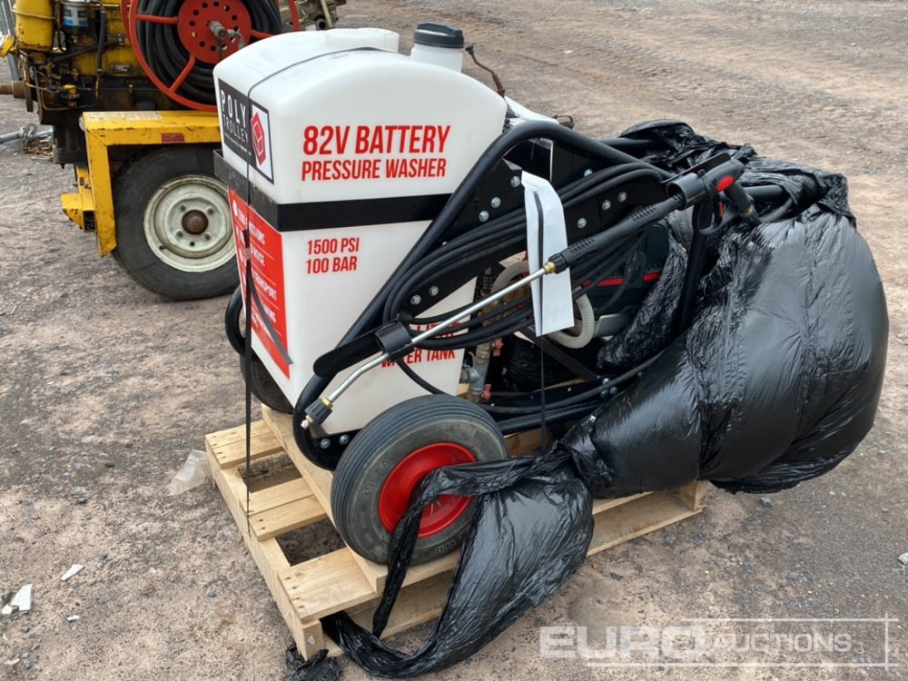 2024 Western Global 105 Litre Poly Trolley, 2.9KW Cramer Battery Engine, 100 Bar (1500psi) Pressure Washer - Pressure washer: picture 4 2024 Western Global 105 Litre Poly Trolley, 2.9KW Cramer Battery Engine, 100 Bar (1500psi) Pressure Washer - Pressure washer: picture 4
