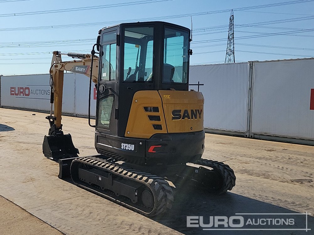 2025 Sany SY35U - Mini excavator: picture 3 2025 Sany SY35U - Mini excavator: picture 3