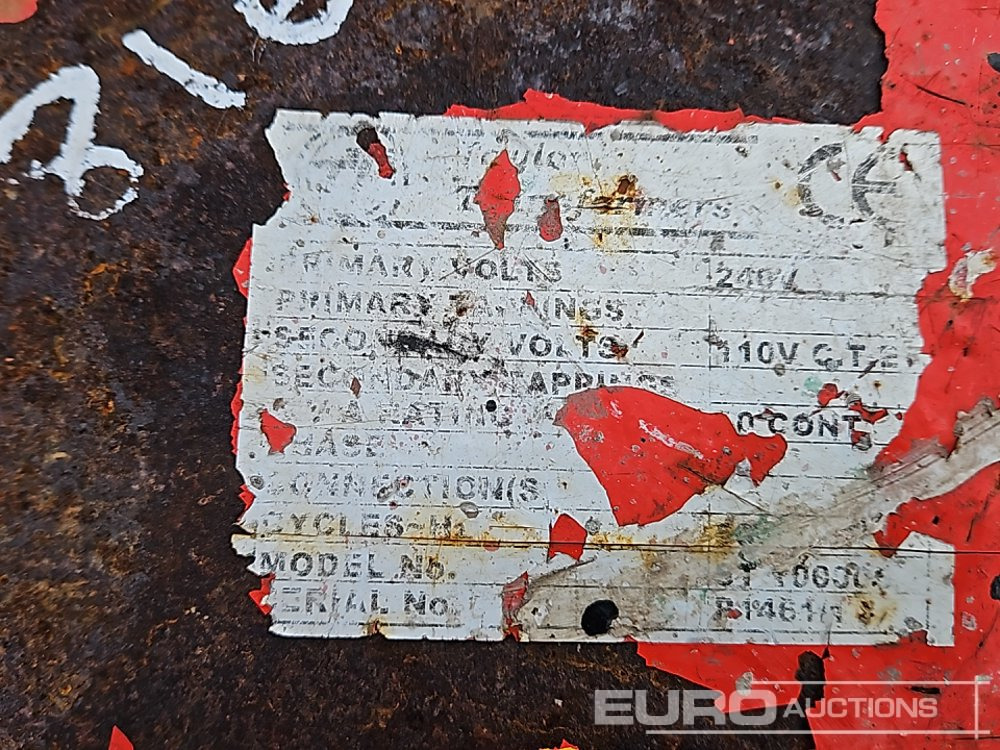 Construction equipment 240 Volt Transformer (6 of): picture 16