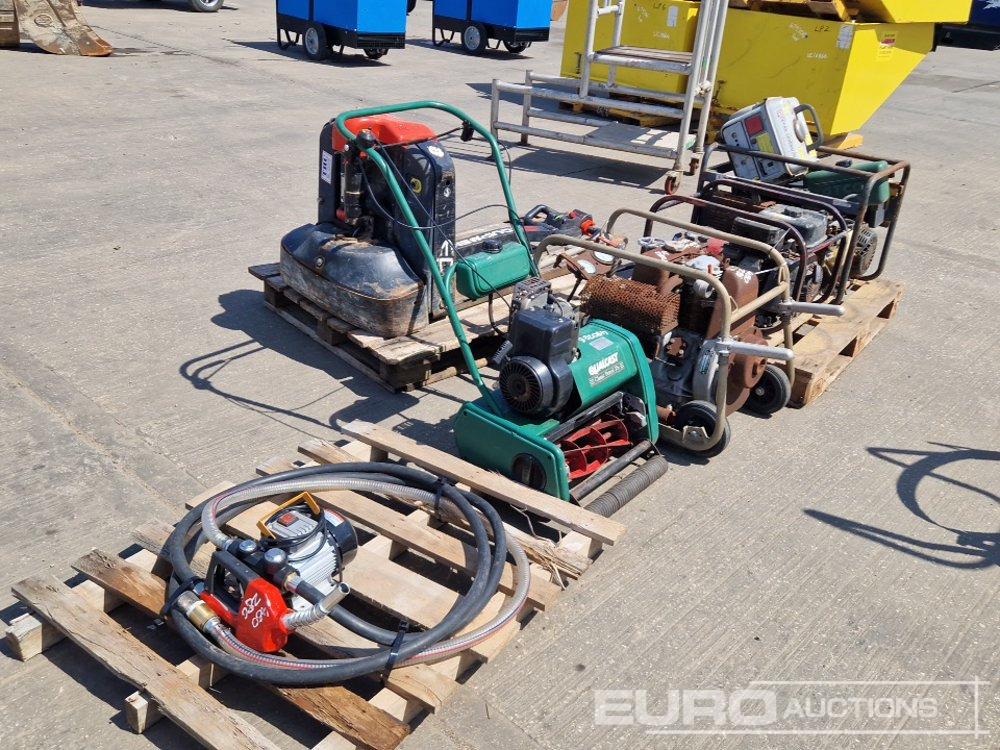 240Volt Fuel Pump & Nozzle, Qualcast Petrol Walk Behind Mower, Lister Petter Petrol Water Pump, Selection of Generators (Spares), Electric Pallet Truck (Spares) - Construction equipment: picture 5 240Volt Fuel Pump & Nozzle, Qualcast Petrol Walk Behind Mower, Lister Petter Petrol Water Pump, Selection of Generators (Spares), Electric Pallet Truck (Spares) - Construction equipment: picture 5