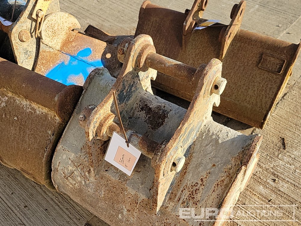 Bucket 36", 24", 18", 12", 10" Digging Bucket 30-40mm Pin to suit Mini Excavator: picture 15