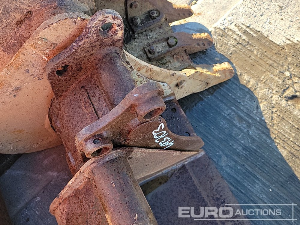 Bucket 36", 30", 30" Ditching, 12", 12", 10" Digging Bucket 25-35mm Pin to suit Mini Excavator: picture 14
