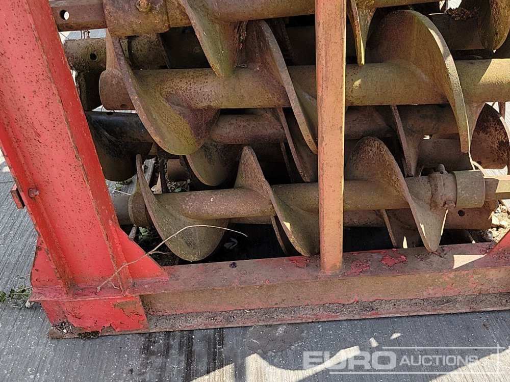 Attachment for Excavator Stillage of 11" Auger Flights: picture 18