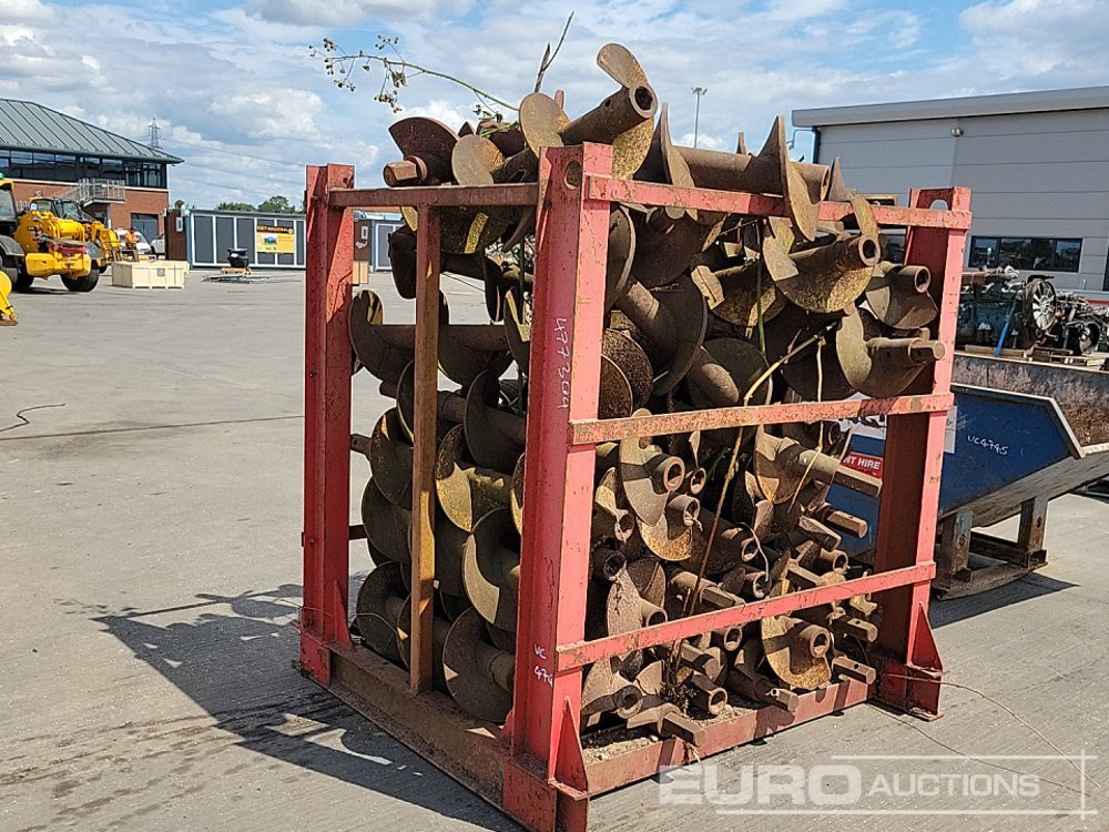 Attachment for Excavator Stillage of 11" Auger Flights: picture 7