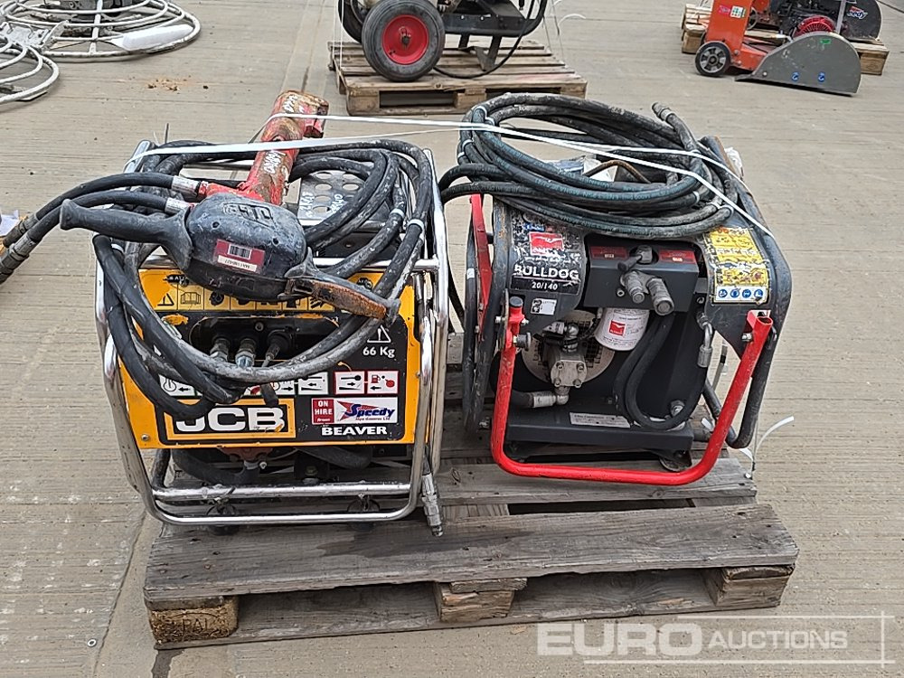 Asphalt machine Belle Hydraulic Power Pack, Honda Engine (2 of), JCB Hydraulic Hand Held Breaker: picture 8