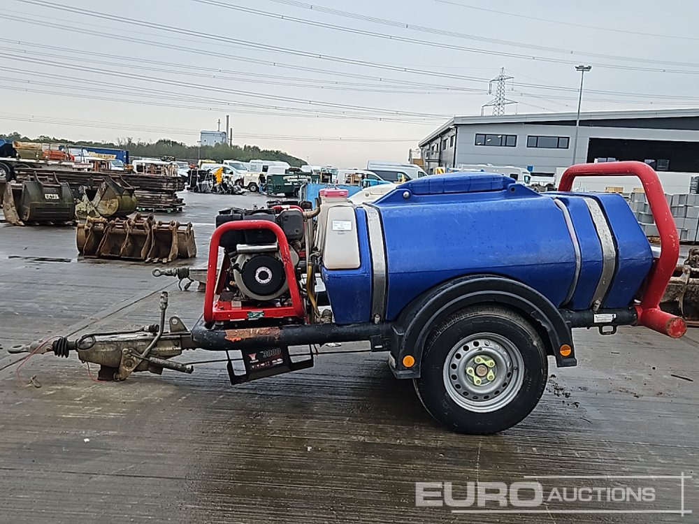 Brendon Powerwashers Single Axle Plastic Water Bowser, Yanmar Pressure Washer - Pressure washer: picture 2 Brendon Powerwashers Single Axle Plastic Water Bowser, Yanmar Pressure Washer - Pressure washer: picture 2