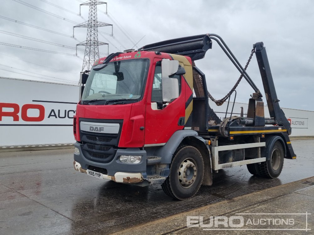 DAF LF250 - Skip loader truck: picture 1 DAF LF250 - Skip loader truck: picture 1