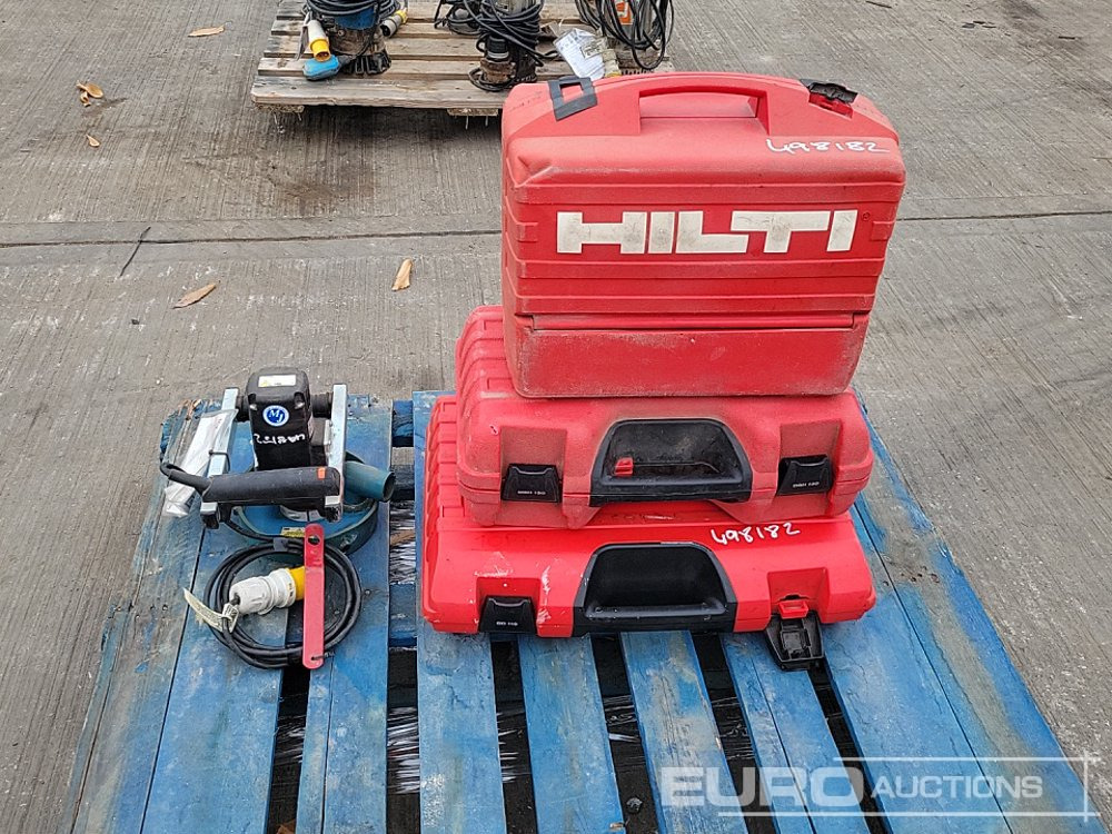 Hilti DD110-D 110Volt Hammer Drill, DGH130 110Volt Angle Grinder, DC-SE20 110Volt Chase Cutter, Refina 110Volt Concrete Planer - Construction equipment: picture 5 Hilti DD110-D 110Volt Hammer Drill, DGH130 110Volt Angle Grinder, DC-SE20 110Volt Chase Cutter, Refina 110Volt Concrete Planer - Construction equipment: picture 5