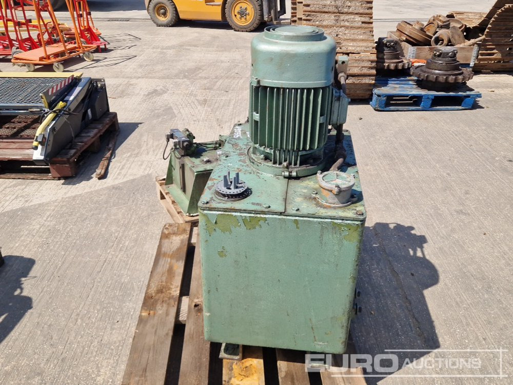 Hydraulic Power Unit, Electric Motor (2 of) - Construction equipment: picture 2 Hydraulic Power Unit, Electric Motor (2 of) - Construction equipment: picture 2