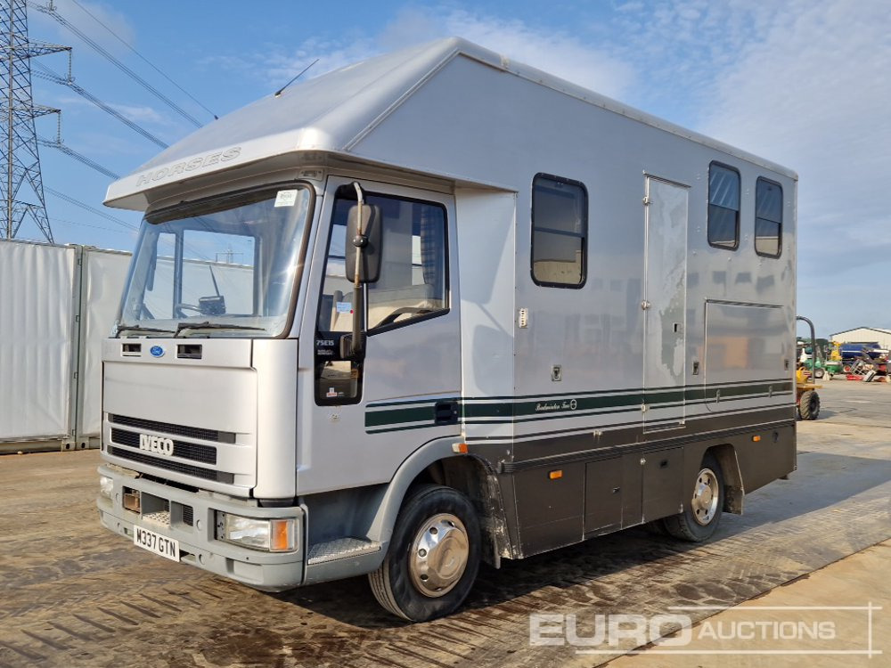 Iveco Ford 75E15K - Livestock truck: picture 1 Iveco Ford 75E15K - Livestock truck: picture 1