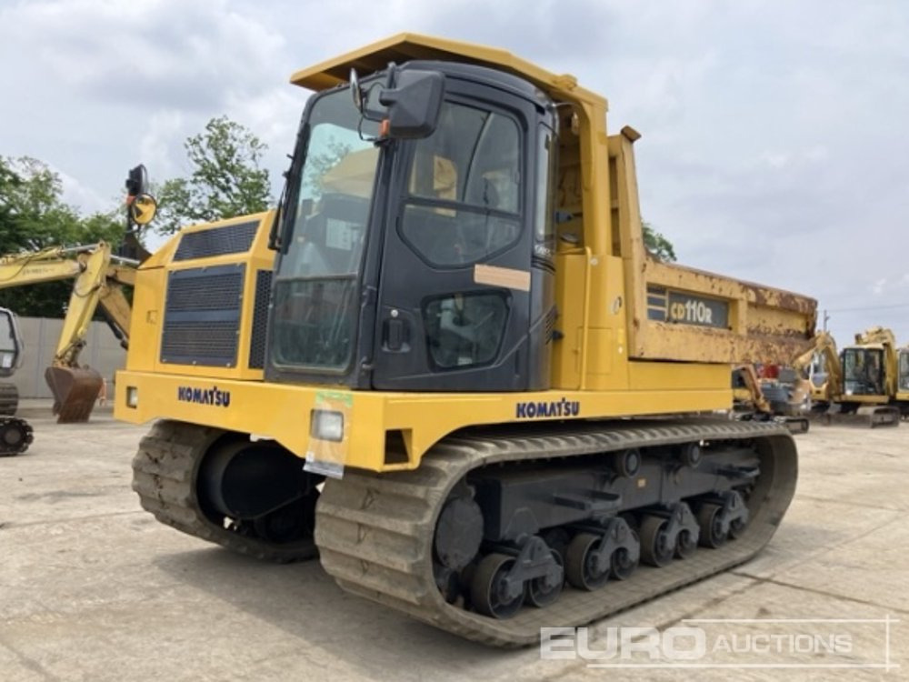 Komatsu CD110R-2 - Crawler dumper: picture 2 Komatsu CD110R-2 - Crawler dumper: picture 2