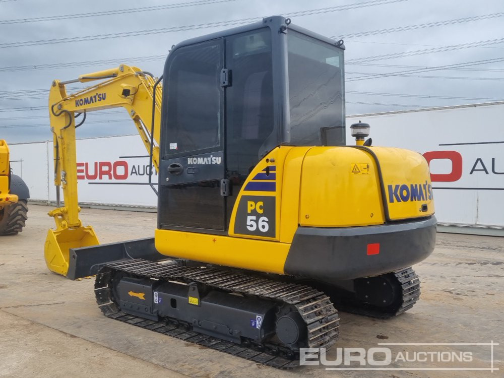 Komatsu PC56-7 - Mini excavator: picture 3 Komatsu PC56-7 - Mini excavator: picture 3