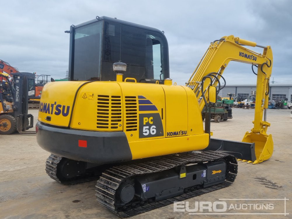 Komatsu PC56-7 - Mini excavator: picture 5 Komatsu PC56-7 - Mini excavator: picture 5