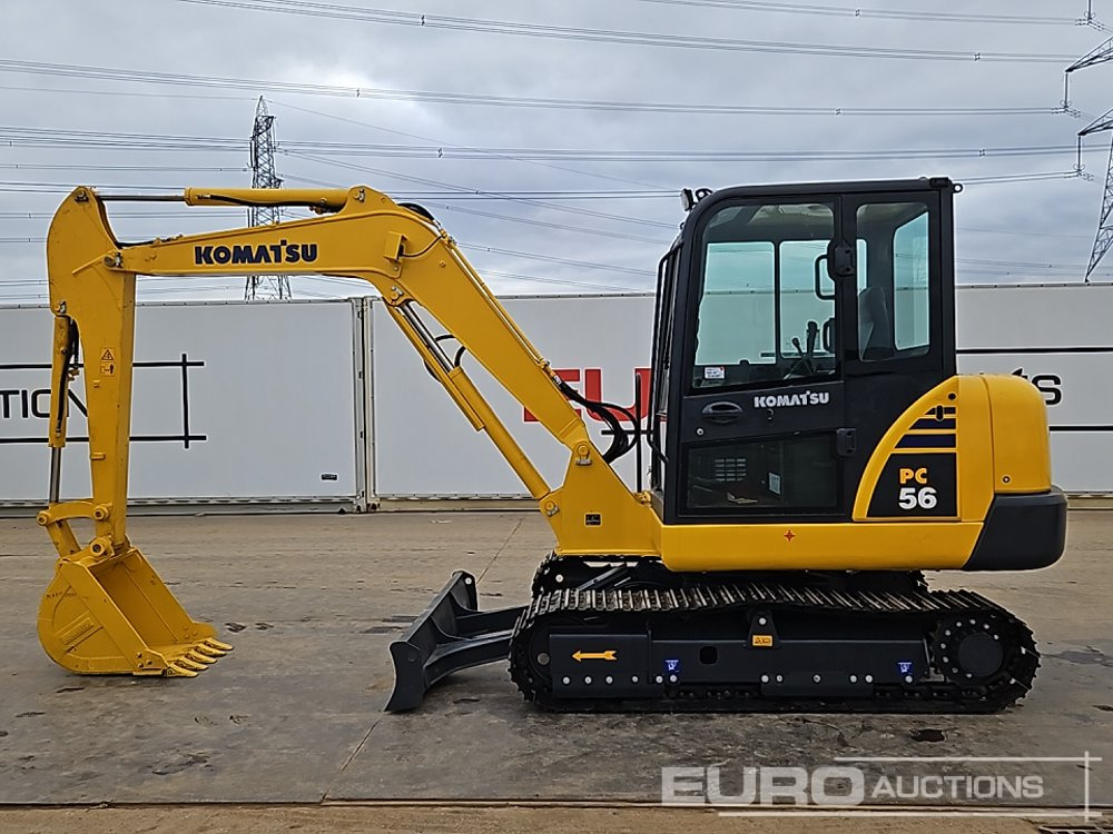 Komatsu PC56-7 - Mini excavator: picture 2 Komatsu PC56-7 - Mini excavator: picture 2