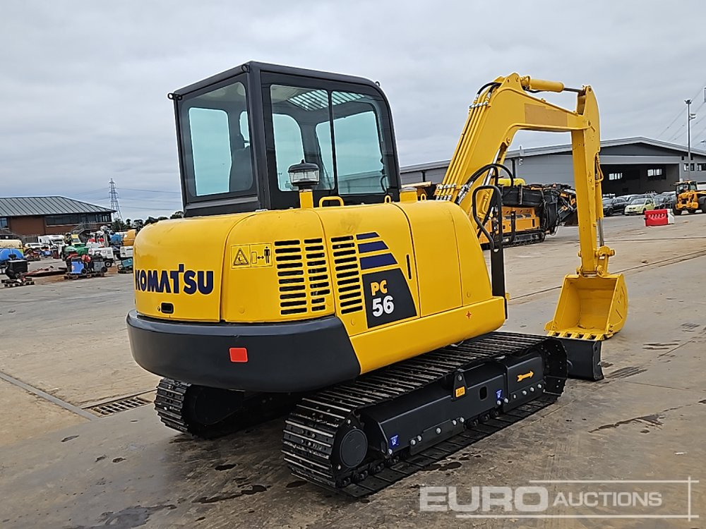 Komatsu PC56-7 - Mini excavator: picture 5 Komatsu PC56-7 - Mini excavator: picture 5