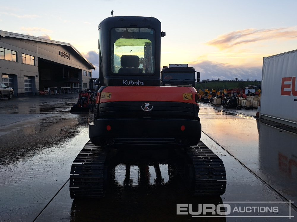 Kubota U55-4 - Mini excavator: picture 4 Kubota U55-4 - Mini excavator: picture 4