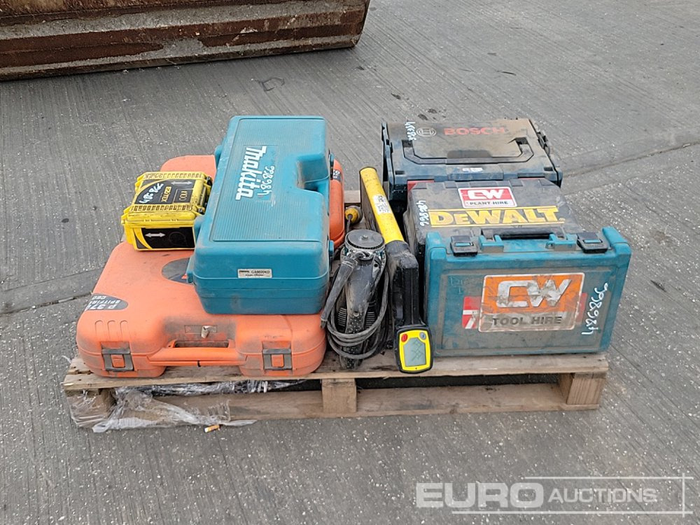 Makita 110 Volt Angle Grinder, 110Volt Drill (Spares), 110Volt Hammer Drill (Spares), Bosh Battery Circular Saw, Battery (3 of), Charger, DeWalt 110Volt Wood Planer, Spitfire P370 Nail Gun (2 of), Ezi - Construction equipment: picture 2 Makita 110 Volt Angle Grinder, 110Volt Drill (Spares), 110Volt Hammer Drill (Spares), Bosh Battery Circular Saw, Battery (3 of), Charger, DeWalt 110Volt Wood Planer, Spitfire P370 Nail Gun (2 of), Ezi - Construction equipment: picture 2