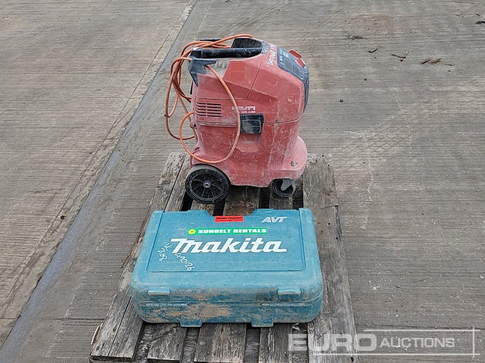 Makita 110 Volt Hammer Drill, Hilti 110 Volt Wet/Dry Vaccum - Construction equipment: picture 2 Makita 110 Volt Hammer Drill, Hilti 110 Volt Wet/Dry Vaccum - Construction equipment: picture 2