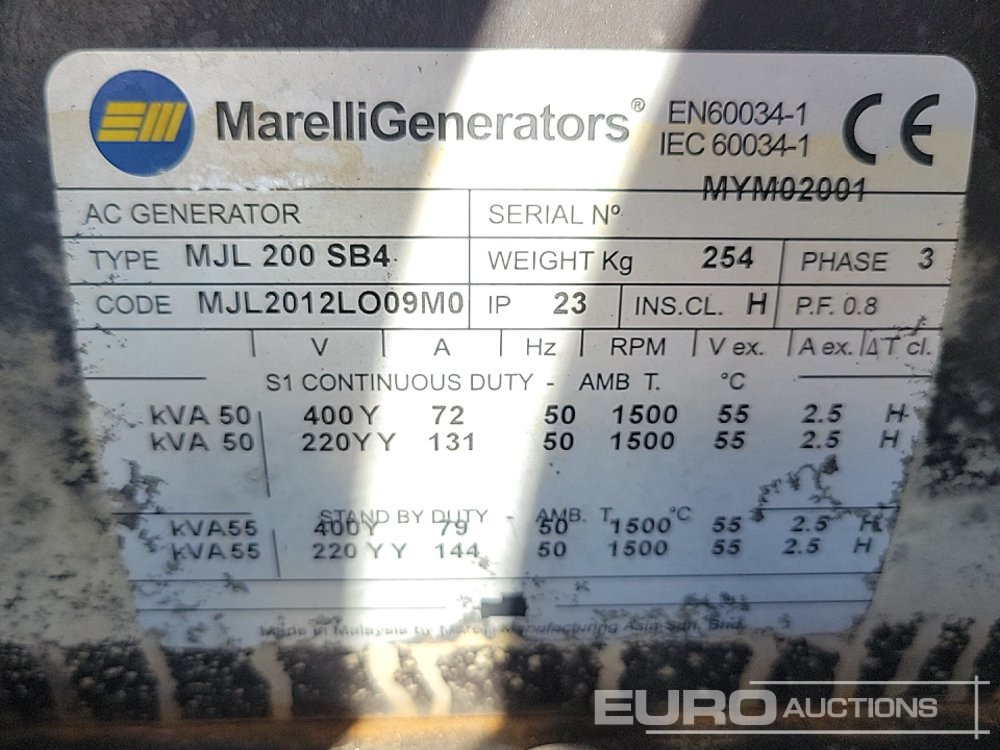 Generator set Marelli 55kVA Generator, Perkins Engine: picture 24
