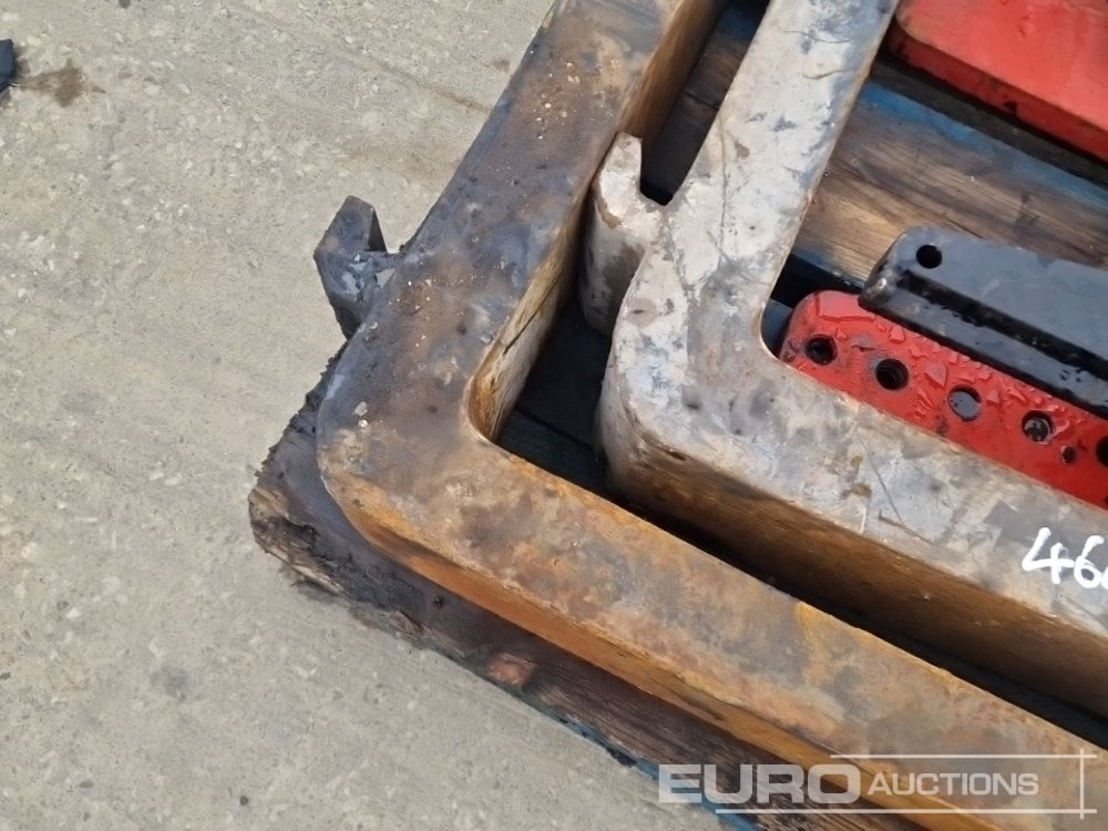 Material handling equipment Hydraulic Rotating Fork Carriage & Forks to suit Forklift: picture 10