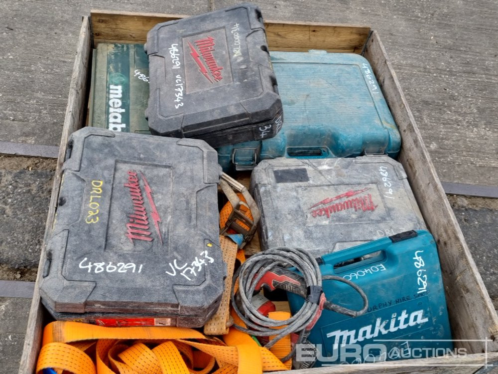 Milwaukee 110 Volt Hammer Drill (5 of), Makita 110 Volt Hammer Drill, 110 Volt Jigsaw, Metabo 110 Volt Hammer Drill - Construction equipment: picture 2 Milwaukee 110 Volt Hammer Drill (5 of), Makita 110 Volt Hammer Drill, 110 Volt Jigsaw, Metabo 110 Volt Hammer Drill - Construction equipment: picture 2