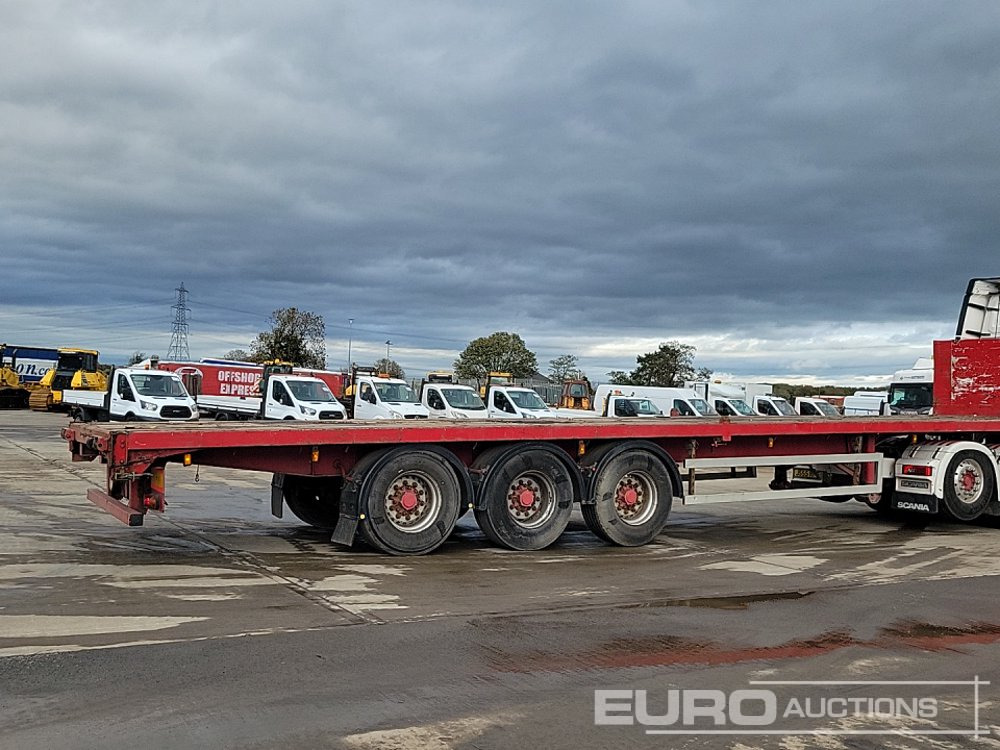 Montracon Tri Axle Flat Bed Trailer - Dropside/ Flatbed semi-trailer: picture 5 Montracon Tri Axle Flat Bed Trailer - Dropside/ Flatbed semi-trailer: picture 5