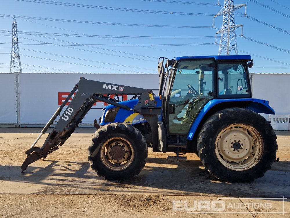 New Holland T5070 - Farm tractor: picture 2 New Holland T5070 - Farm tractor: picture 2