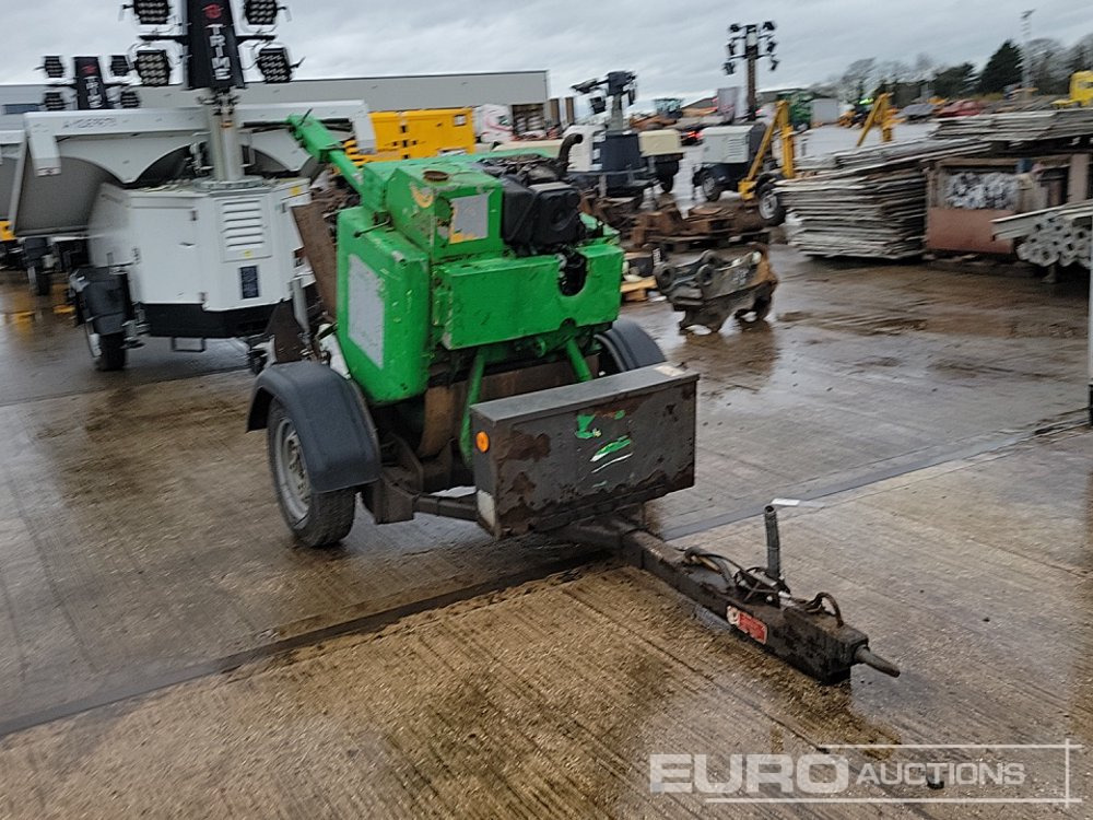 Pedestrian Single Drum Vibrating Roller, Single Axle Trailer - Asphalt machine: picture 3 Pedestrian Single Drum Vibrating Roller, Single Axle Trailer - Asphalt machine: picture 3