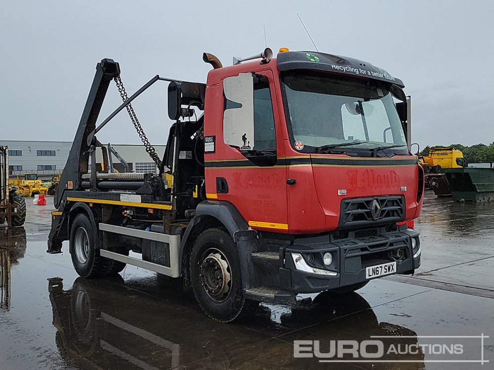 Skip loader truck Renault D18: picture 7