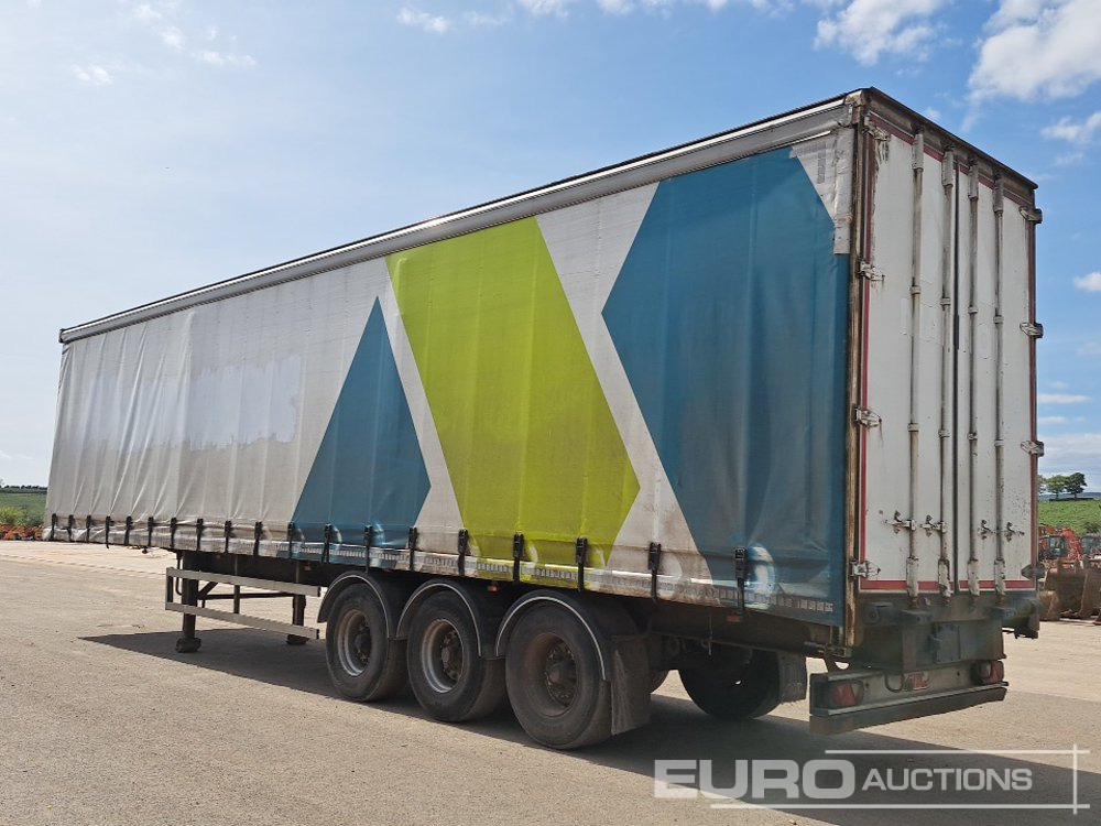 SDC 45' Tri Axle Curtainsider Trailer, BPW Axles, - Curtainsider semi-trailer: picture 3 SDC 45' Tri Axle Curtainsider Trailer, BPW Axles, - Curtainsider semi-trailer: picture 3