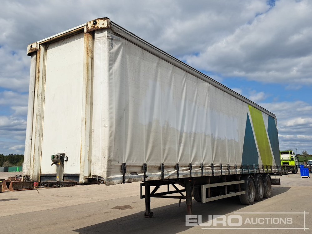 SDC 45' Tri Axle Curtainsider Trailer, BPW Axles, - Curtainsider semi-trailer: picture 1 SDC 45' Tri Axle Curtainsider Trailer, BPW Axles, - Curtainsider semi-trailer: picture 1