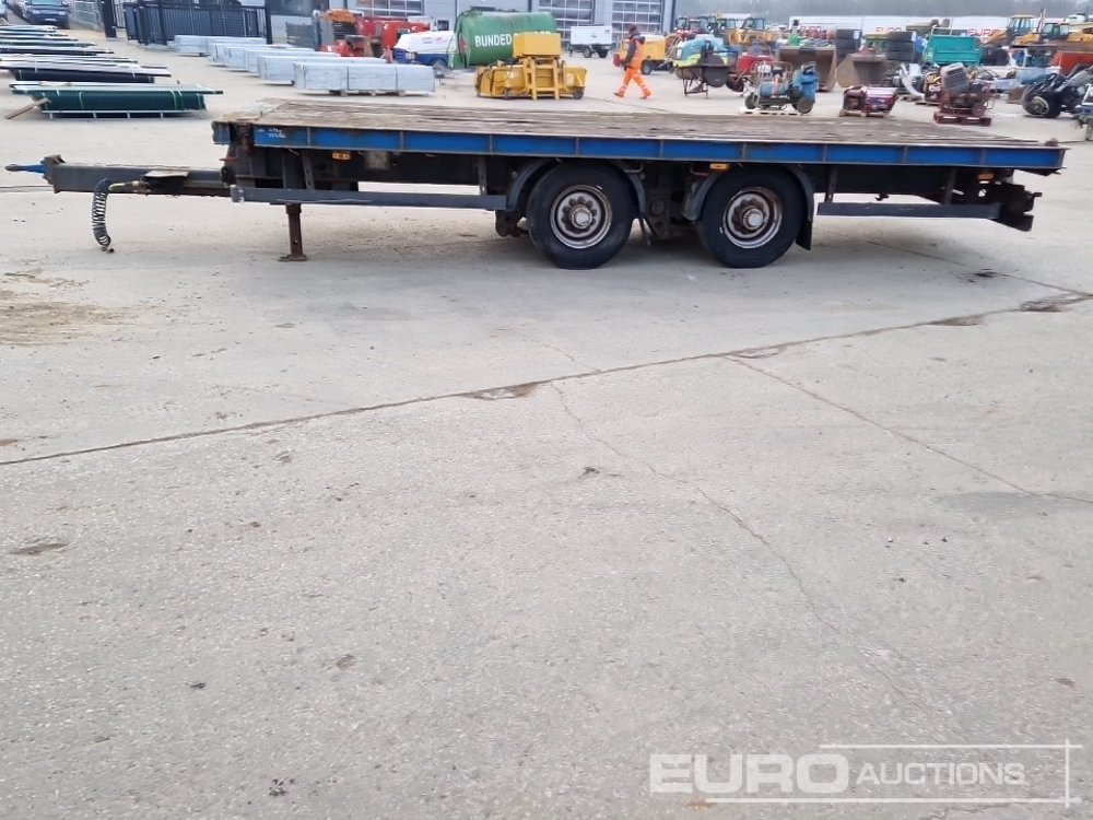 SDC Twin Axle Drag Flat Trailer, Twist & Locks, Air Brakes - Low loader semi-trailer: picture 4 SDC Twin Axle Drag Flat Trailer, Twist & Locks, Air Brakes - Low loader semi-trailer: picture 4
