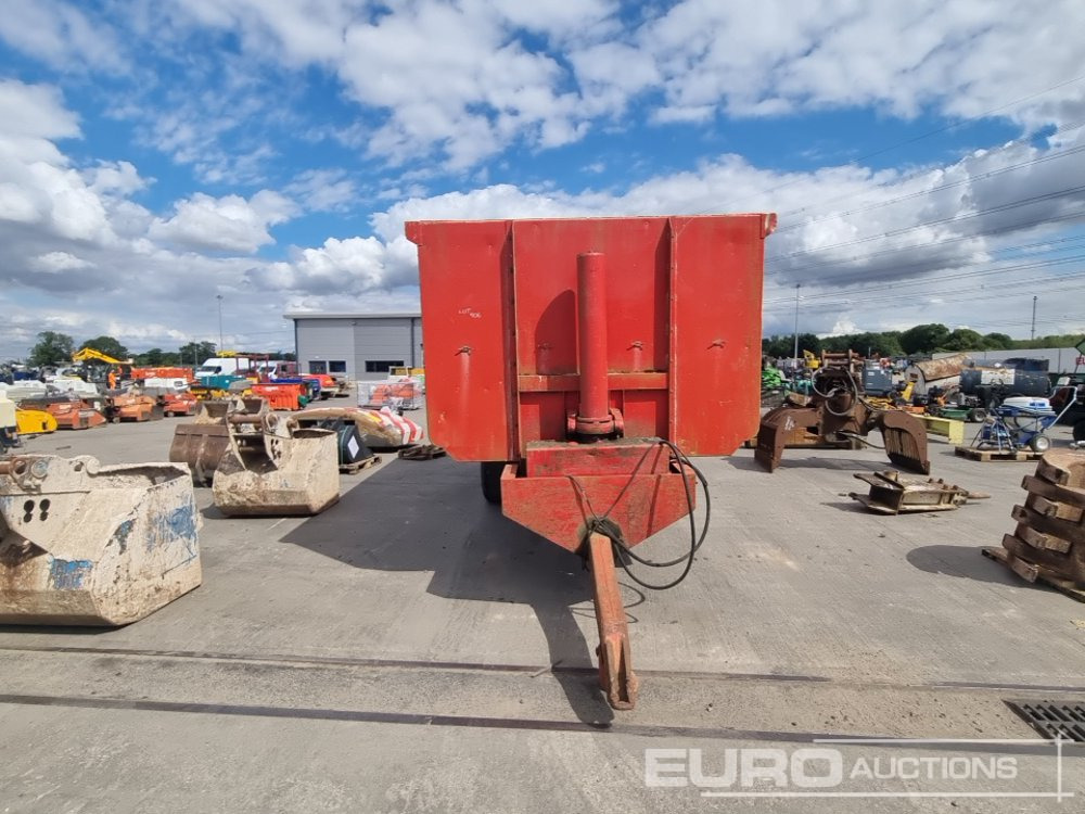 Farm trailer Thynne Twin Axle Draw Bar Hydraulic Bulk Tipping Trailer, Aluminium Body: picture 8
