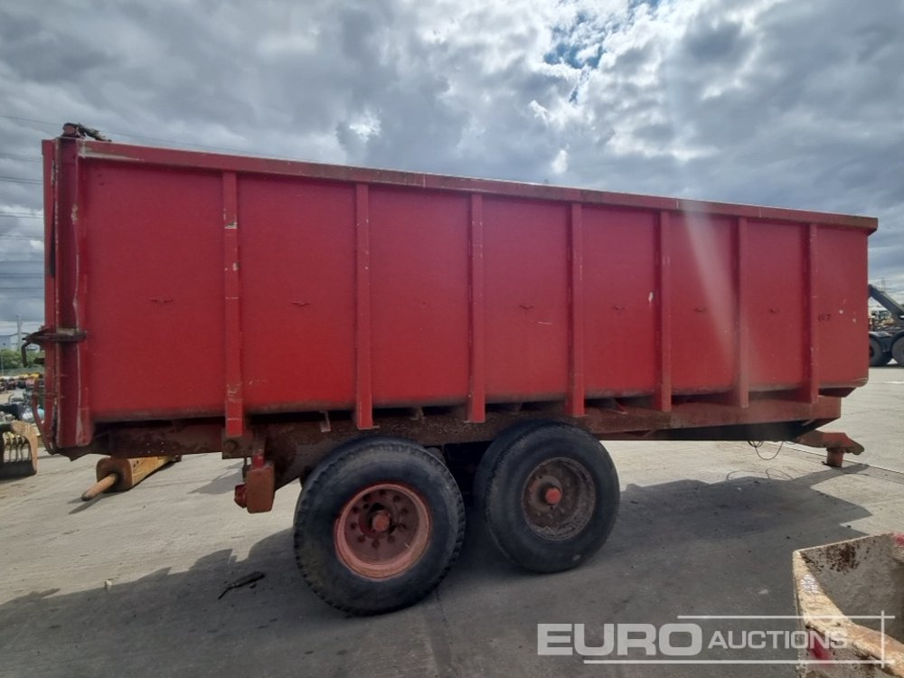 Farm trailer Thynne Twin Axle Draw Bar Hydraulic Bulk Tipping Trailer, Aluminium Body: picture 6