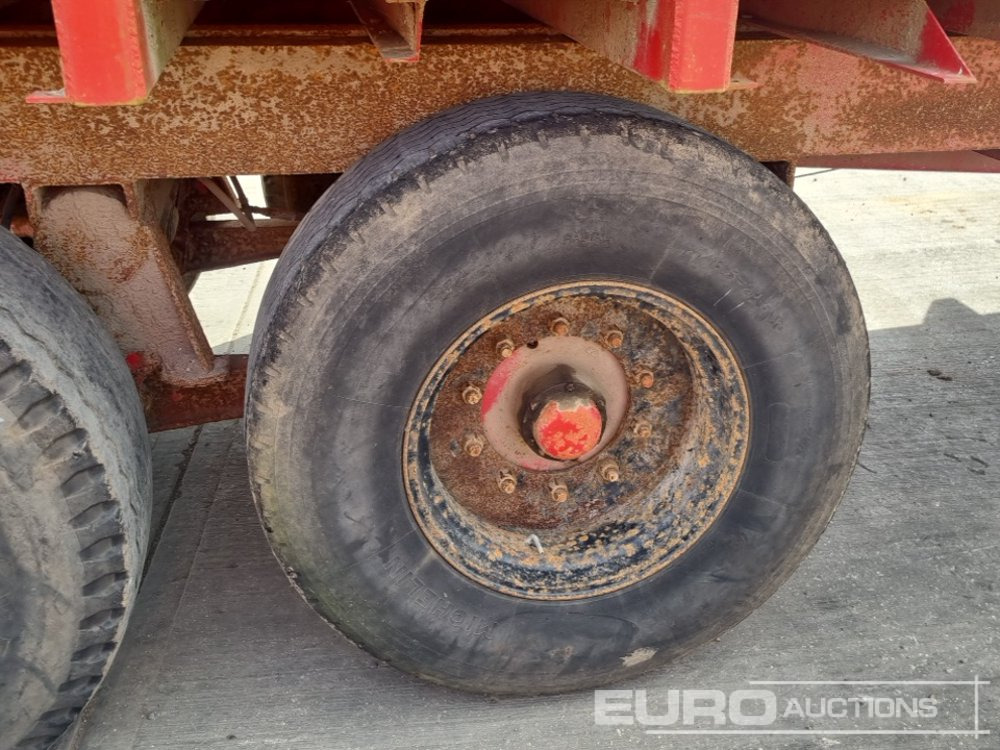 Farm trailer Thynne Twin Axle Draw Bar Hydraulic Bulk Tipping Trailer, Aluminium Body: picture 15