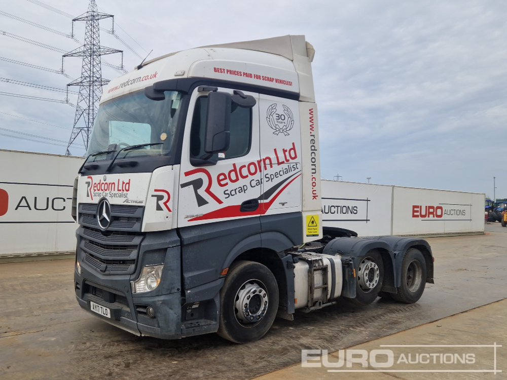 2017 Mercedes Actros 2545 - Tractor unit: picture 1 2017 Mercedes Actros 2545 - Tractor unit: picture 1