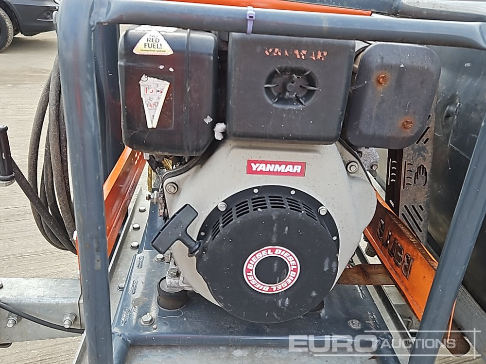 Pressure washer Trailer Engineering Single Axle Plastic Water Bowser, Yanmar Pressure Washer: picture 14