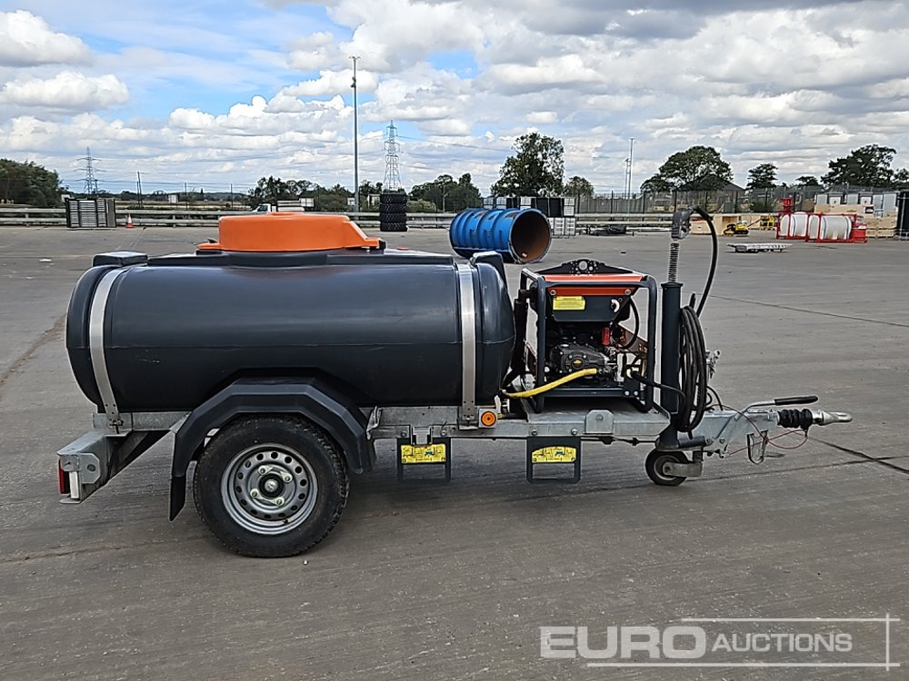 Pressure washer Trailer Engineering Single Axle Plastic Water Bowser, Yanmar Pressure Washer: picture 6