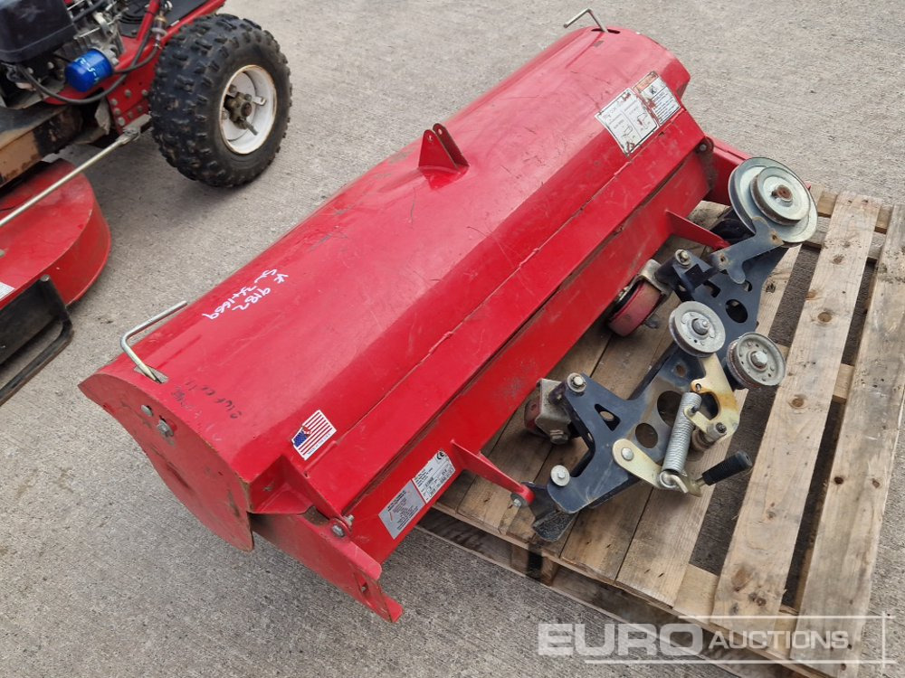 TurfTeq A1300B 48" Power Broom Attachment - Construction equipment: picture 1 TurfTeq A1300B 48" Power Broom Attachment - Construction equipment: picture 1