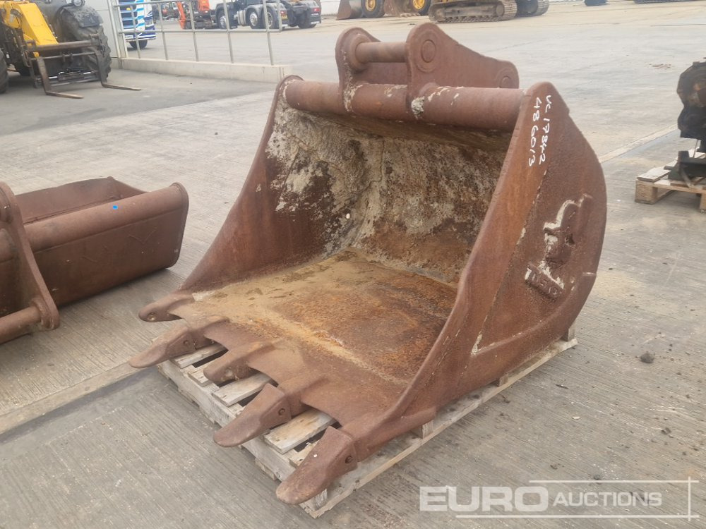 Tusker 48" Digging Bucket 65mm Pin to suit 13 Ton Excavator - Bucket: picture 1 Tusker 48" Digging Bucket 65mm Pin to suit 13 Ton Excavator - Bucket: picture 1