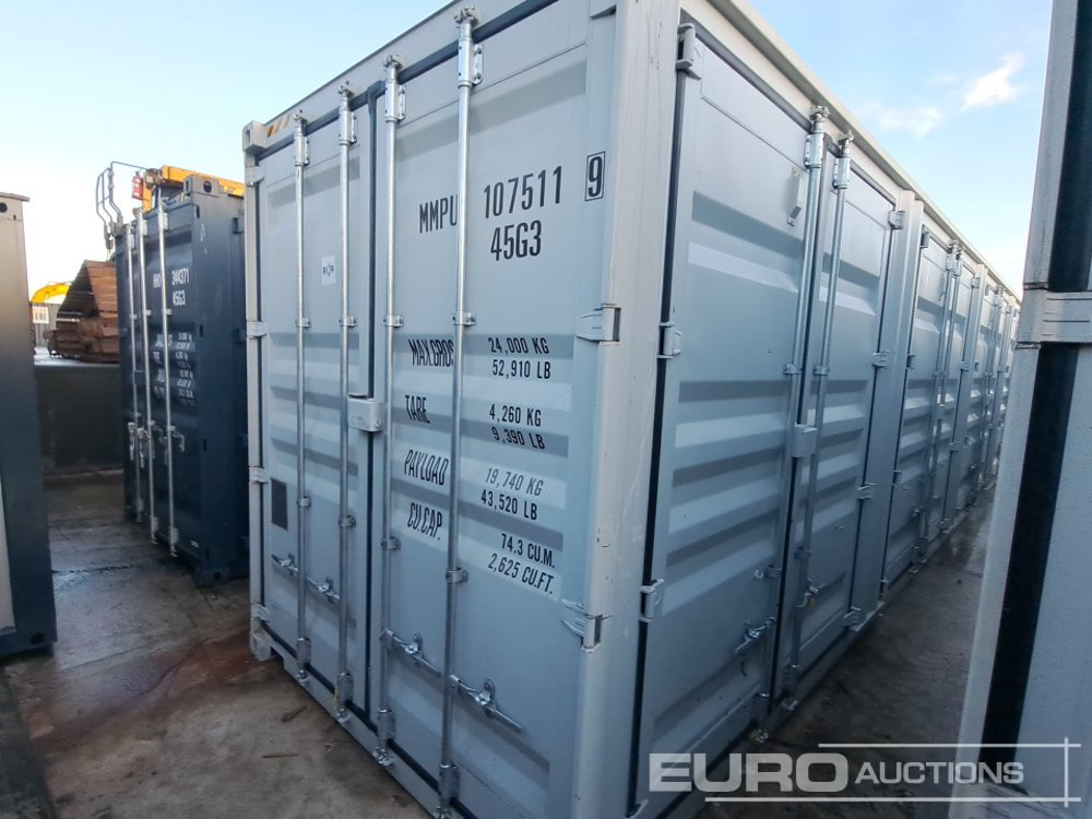 Unused 2025 40' Container, 4 Side Double Doors (Cannot Be Reconsigned) - Shipping container: picture 1 Unused 2025 40' Container, 4 Side Double Doors (Cannot Be Reconsigned) - Shipping container: picture 1