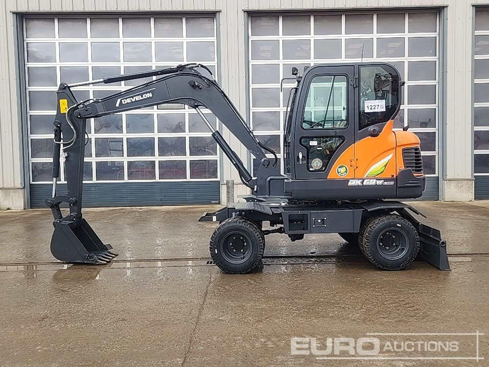 Unused 2025 Develon DX60WN ECO-1 - Wheel excavator: picture 2 Unused 2025 Develon DX60WN ECO-1 - Wheel excavator: picture 2