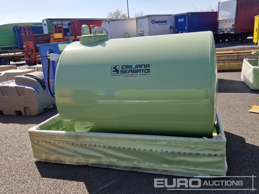Unused 2025 Emiliana Serbatoi TF3/50 3000 Litre Fuel Tank, Meter, 240 Volt Pump - Storage tank: picture 2 Unused 2025 Emiliana Serbatoi TF3/50 3000 Litre Fuel Tank, Meter, 240 Volt Pump - Storage tank: picture 2