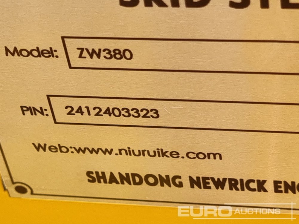 Skid steer loader Unused 2025 Newrick ZW380: picture 34