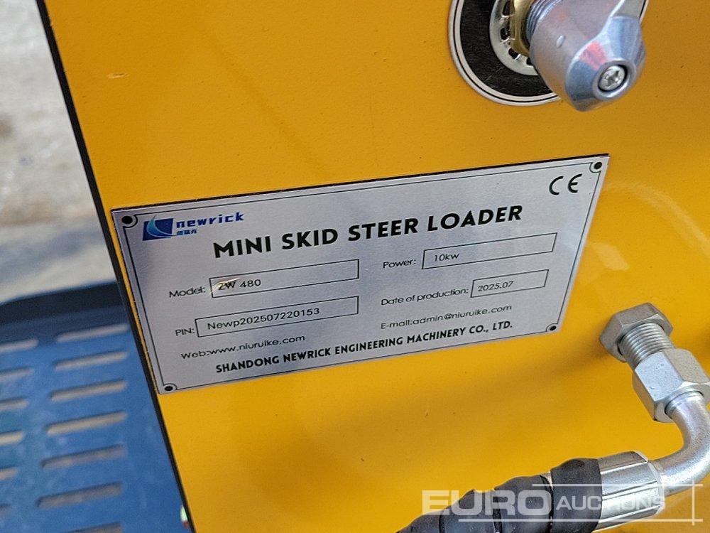 Skid steer loader Unused 2025 Newrick ZW480: picture 36