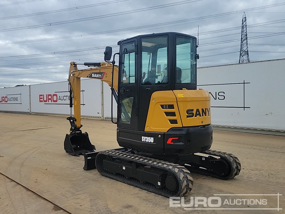Unused 2025 Sany SY35U - Mini excavator: picture 3 Unused 2025 Sany SY35U - Mini excavator: picture 3