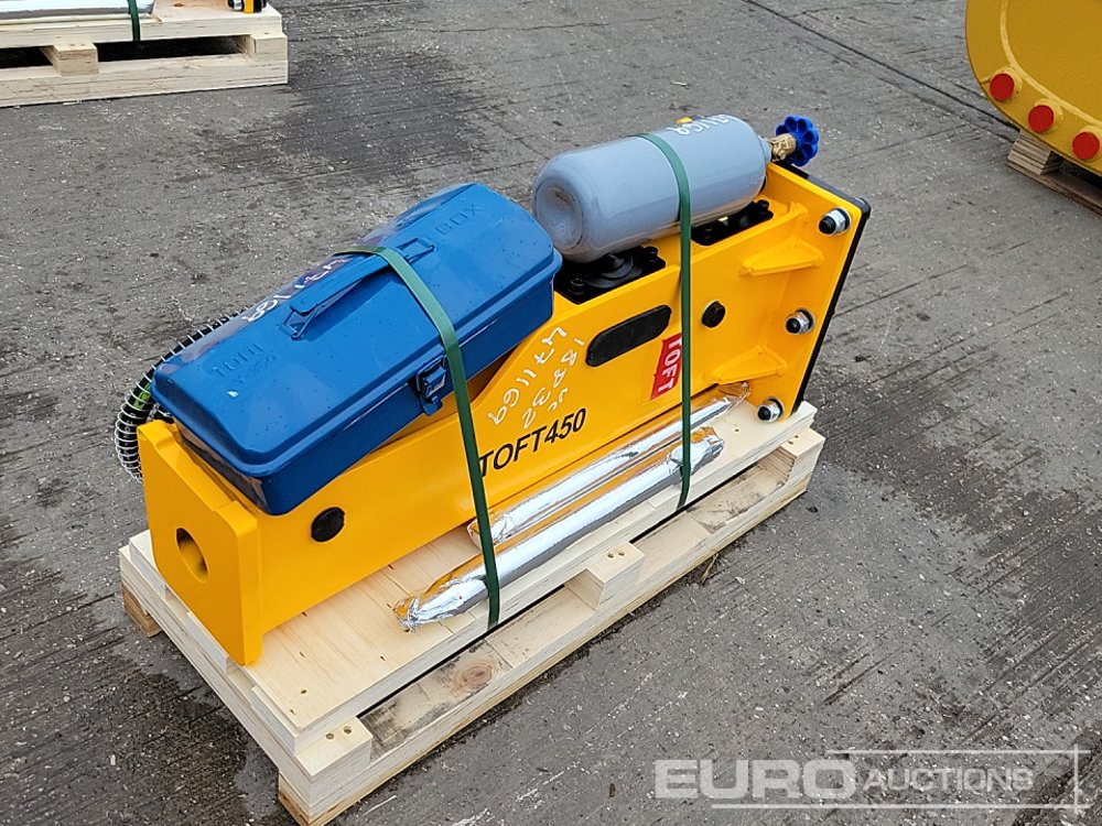 Unused 2025 Toft 450 - Hydraulic hammer: picture 1 Unused 2025 Toft 450 - Hydraulic hammer: picture 1