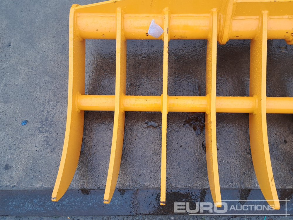 Unused 44" Rake 45mm Pin to suit 4-6 Ton Excavator - Bucket: picture 5 Unused 44" Rake 45mm Pin to suit 4-6 Ton Excavator - Bucket: picture 5