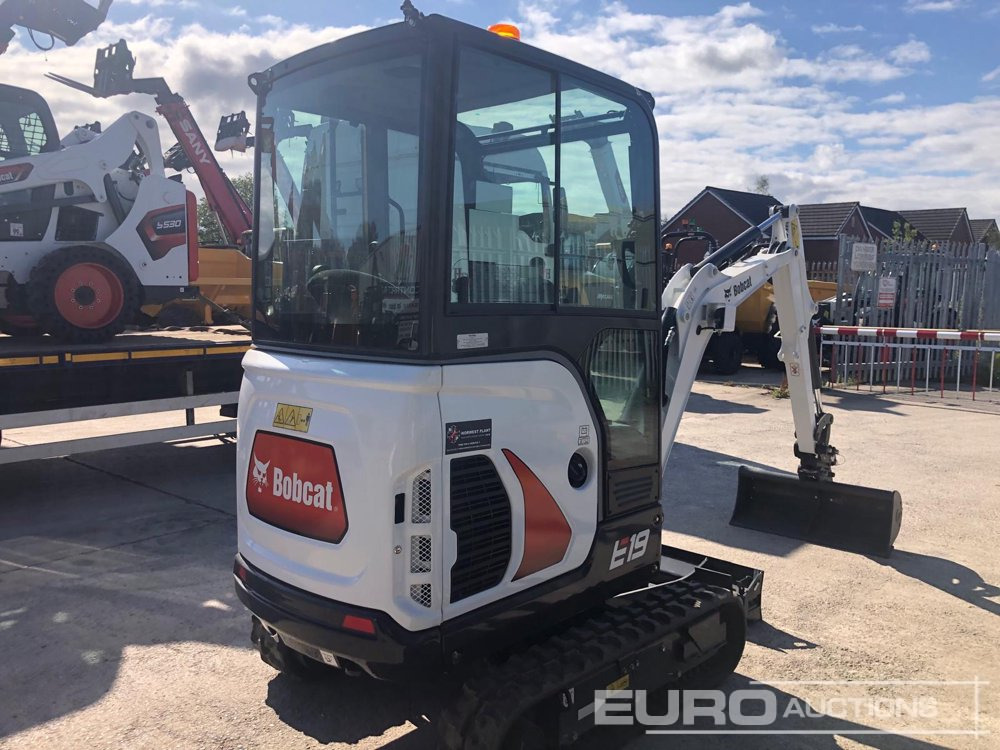 Unused Bobcat E19 - Mini excavator: picture 3 Unused Bobcat E19 - Mini excavator: picture 3