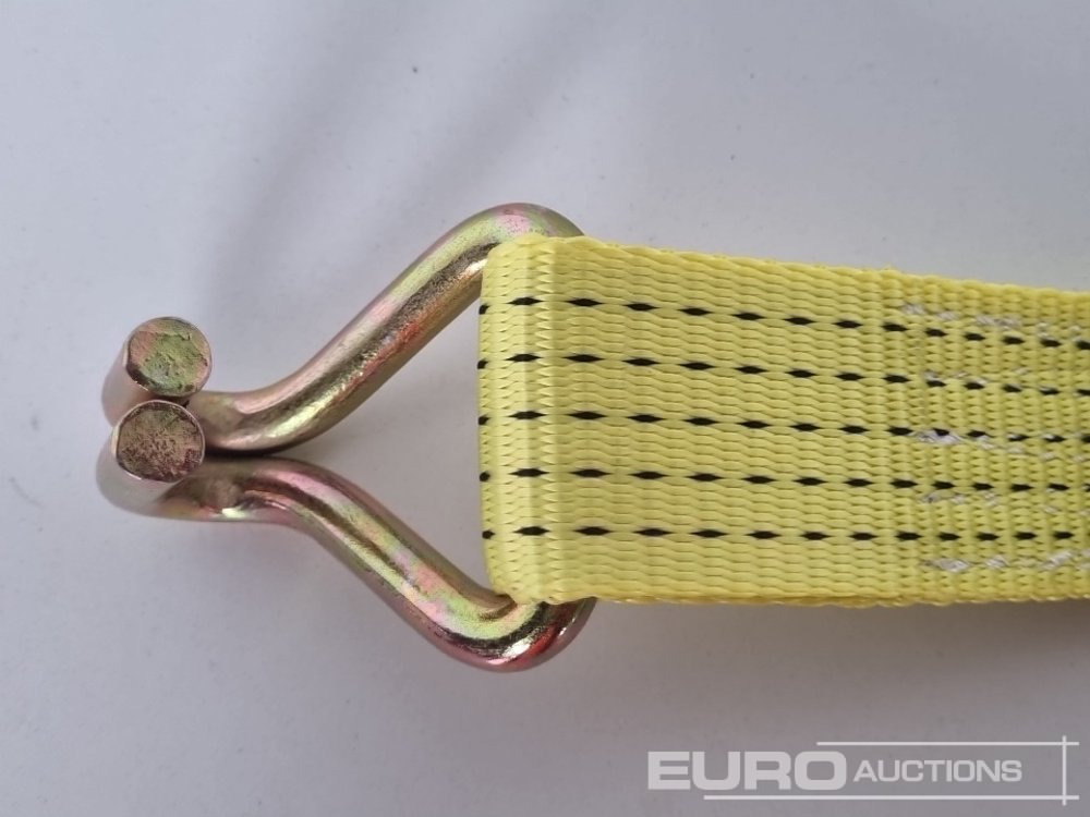 Workshop equipment Unused Boss 4M x 50mm 5 Ton Ratchet Straps with Sling (4 of): picture 20